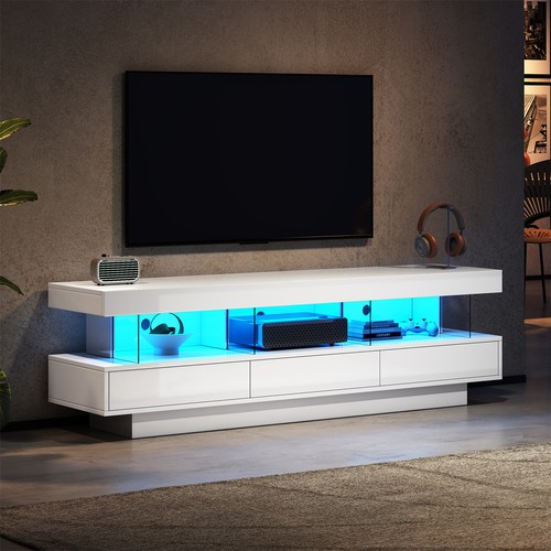 High gloss 160cm cabinet - high, tv