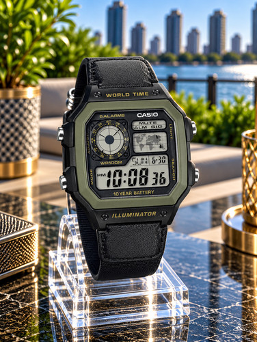 Casio 1200whb 1bvdf mens - casio, ae-1200whb-1bvdf
