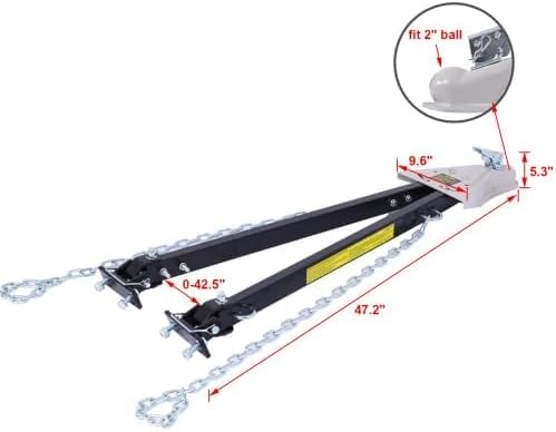 Heavy duty adjustable tow - heavy-duty,