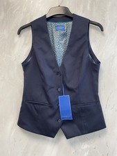 Cadenza Navy Blue Wool Blend