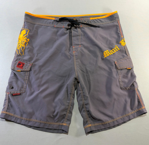 Maui rippers board shorts gray - rippers,