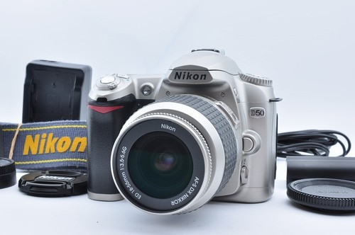 Nikon d50 silver 1mp - d50,