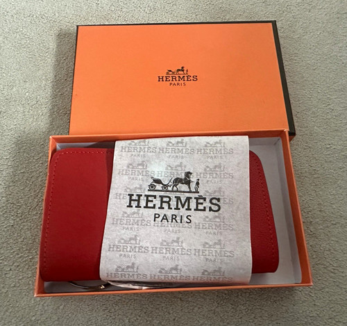 Hermès red leather women - hermÈs,