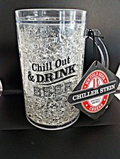 Large Gel-Filled Acrylic Frosted Freezer Stein Mug