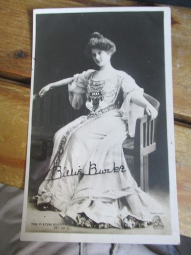 Edwardian actress miss billie - edwardian,