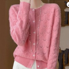 100% Cashmere Crew Neck Long