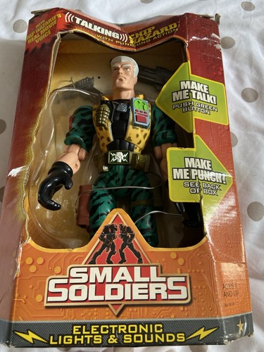 Vintage small soldiers talking - small,