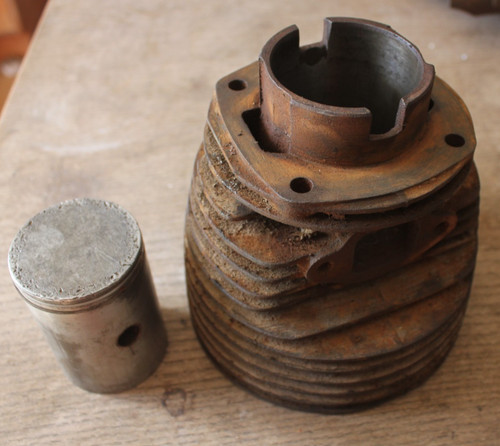 Villiers barrel and piston