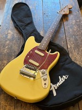 Fender 1990's Japan Mustang 1969 Reissue Factory Yellow/White CIJ