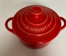 1 Le Creuset bean pot in  mint condition
