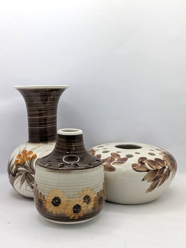 Vintage studio pottery posy - vintage,