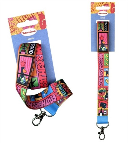 Feathers mcgraw lanyard - mcgraw,