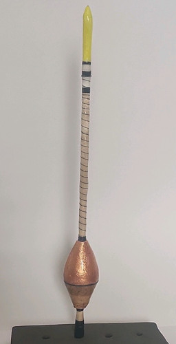Stick float bobber yellow - stick,