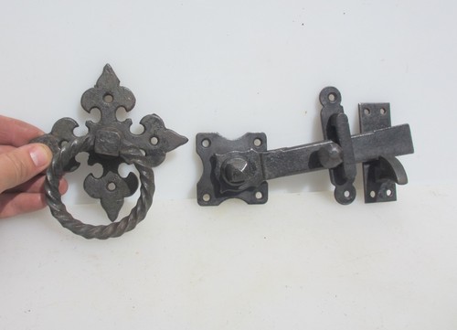 Victorian iron door - iron,