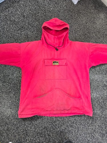 Titan red fishing coat shmock - titan,