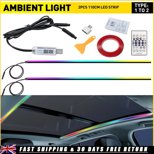 Car led strip with - strip,