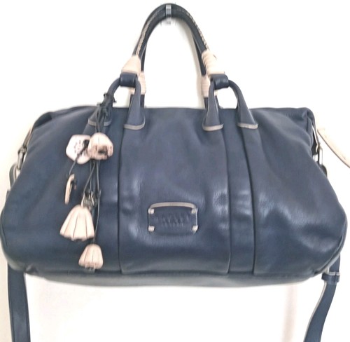 Radley blue leather shoulder - blue,