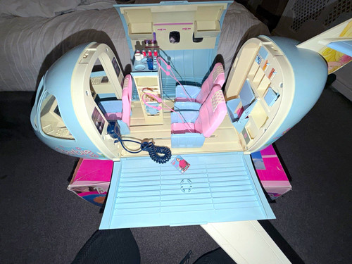 Barbie airplane vehicle - barbie,