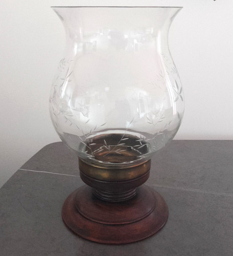 Vintage bhs hurricane candle - vintage,