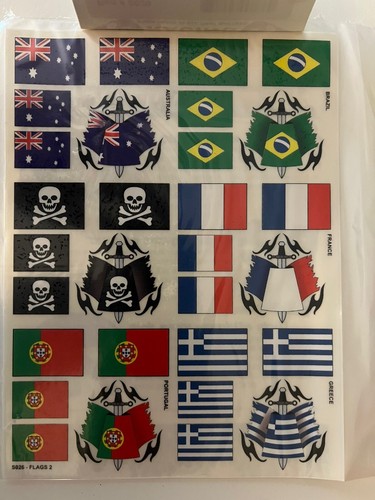 Xxx main car - flag, decal