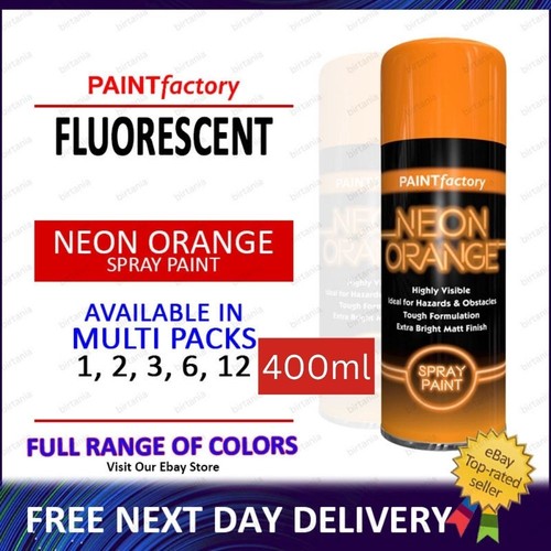 Orange spray paint fluorescent - spray,