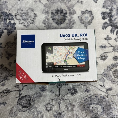 Binatone u605 sat nav - binatone,