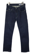 Gas Jeans Men W30/L34 Straight Fit Zipper Fly Fade Effect Casual