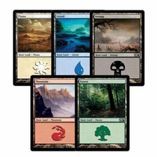 MTG Basic Land Choose your colour
