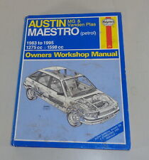 Haynes Repair Manual Austin MG