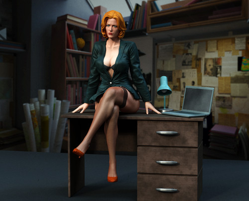 Dana scully files - scully, resin
