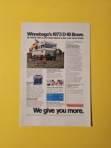 1973 winnebago brave - winnebago,