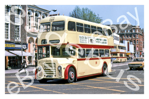 Bus photograph leicester t - photograph,