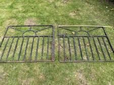 Pair of Heavy Metal Garden / Drive Gates - Used Condition