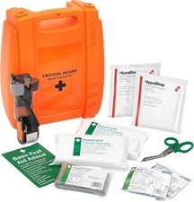 Safety First Aid Group Bleed Control Trauma Kit with Bracket Tourniquet