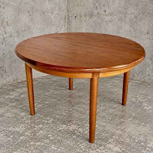 Mid century teak - teak, round