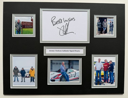 Jeremy clarkson signed - 16”, x