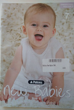 Patons New Babies Book 1  Knitting Patterns  7 Designs (10 patterns) 0-2yrs  DK
