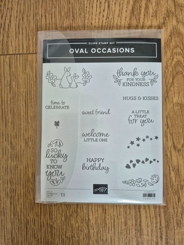 Stampin oval occasions - stampin,