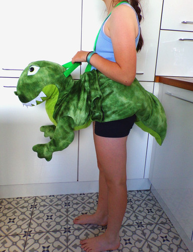 Ride dinosaur fancy - on, dress