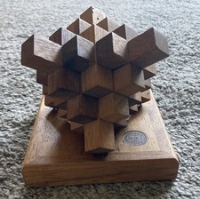 Wooden Puzzle Brain teaser 