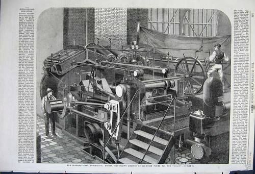 Old antique print - old,
