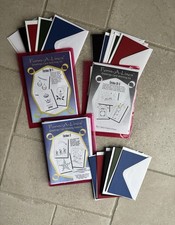 Three Form-A-Lines Christmas Card Stitching Pattern Kits