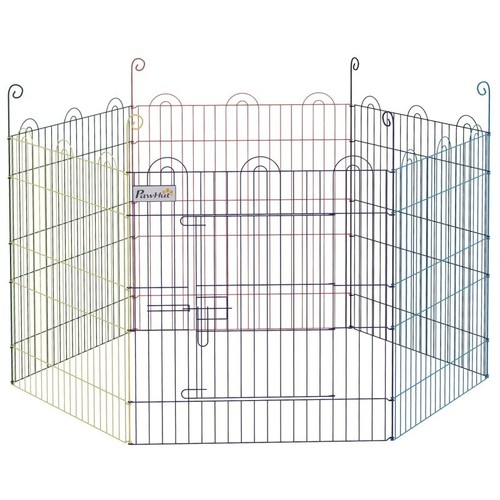 Pawhut pet playpen - pawhut, dog