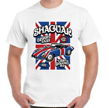 Austin Powers T-Shirt Shaguar Mens Funny Jaguar E-Type James Bond