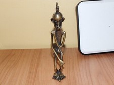 Bronze Cast Sculpture African Very Rare Vintage Fertility Symbol Unusual