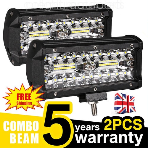 2pcs led work light bar - 2pcs, flood