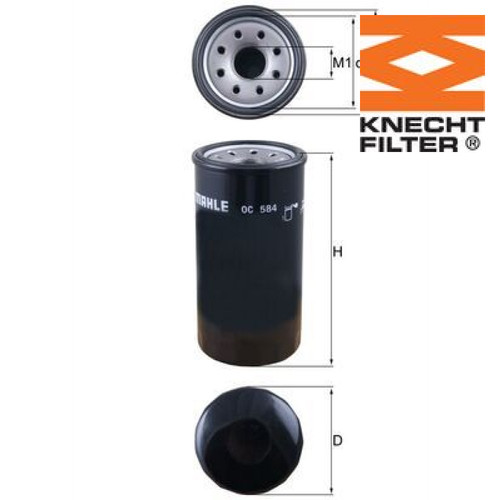 Oil filter knecht - oil,