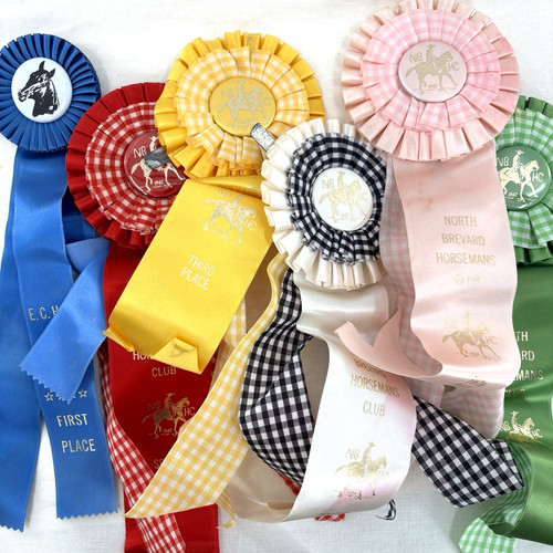 Vtg lot horse show - 6,