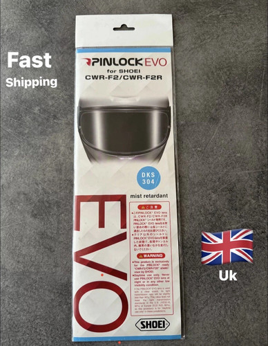 Shoei clear pinlock insert - pinlock, for