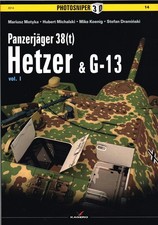 PANZERJAGER 38 (T) HETZER & G-13 : VOLUME 1